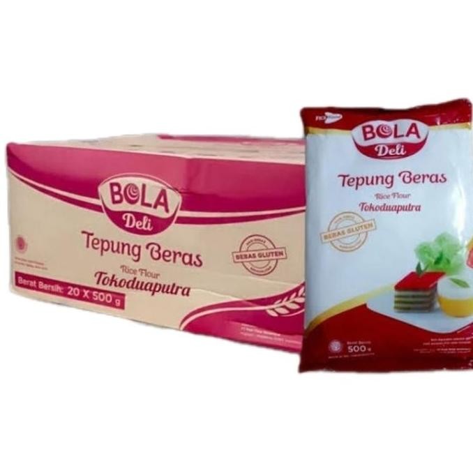 

Tepung Beras Bola Deli 500Gr 1 Dus Isi 20 Pc Harga Promo