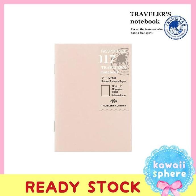 

Travelers Notebook Sticker Release Paper Passport |Tn 017 Ready Stock