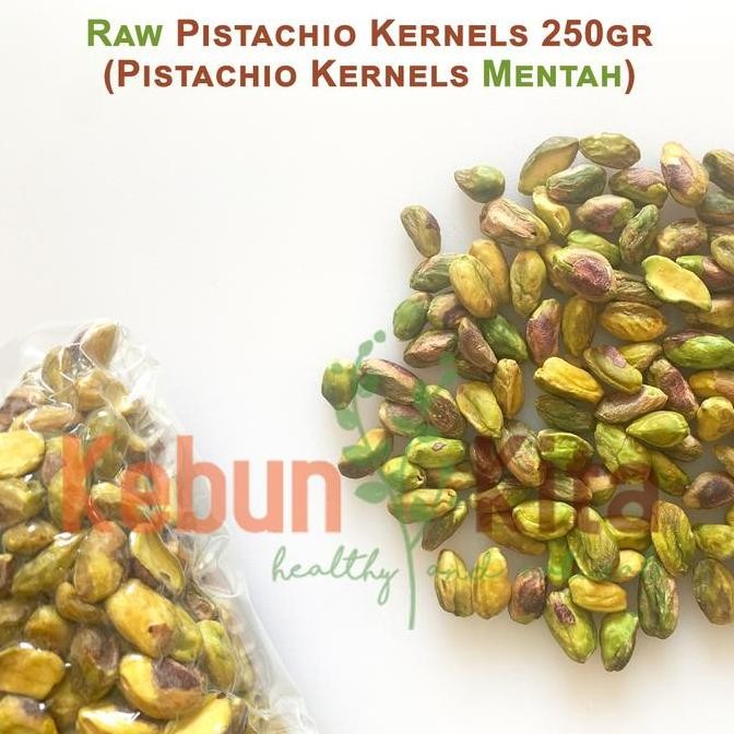 

Raw Pistachio Kernels 250Gr (Pistachio Tanpa Cangkang Mentah)
