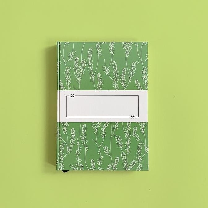 

Buku Kosong Cantik - Blank Space Green