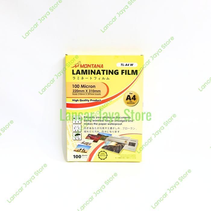 

Vs Plastik Laminating Secure Ukuran A4 100 Micron Laminating Film A4