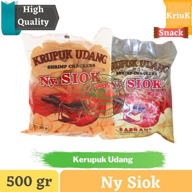 

Kerupuk Udang Ny Siok 500 Gr Asli | Shrimp Cracker