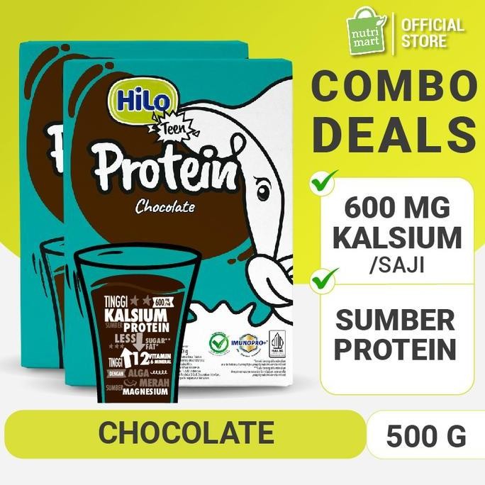 

Twin Pack: Hilo Teen Chocolate 500Gr - Susu Tinggi Kalsium