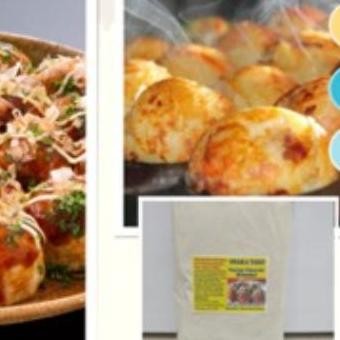 

Tepung Premik Takoyaki - 10 Kg Tepung Takoyaki Standar By Grab Gojek