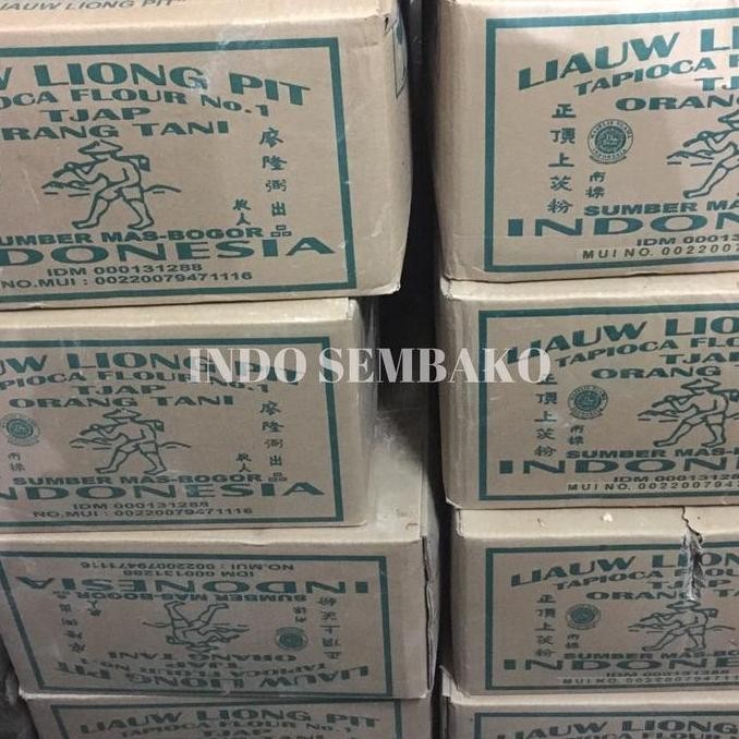 

Sagu Liong Pit 1Dus 1/2 Kg 20 Bungkus / Sagu Tani Liongpit 500G / Sagu