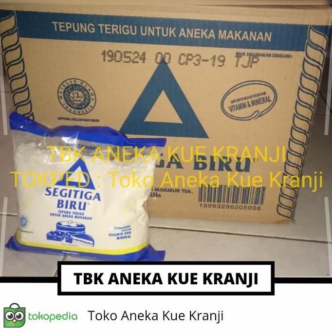 

Tepung Terigu Segitiga 500 Grx20 Pc/1 Dus/Via Gojek