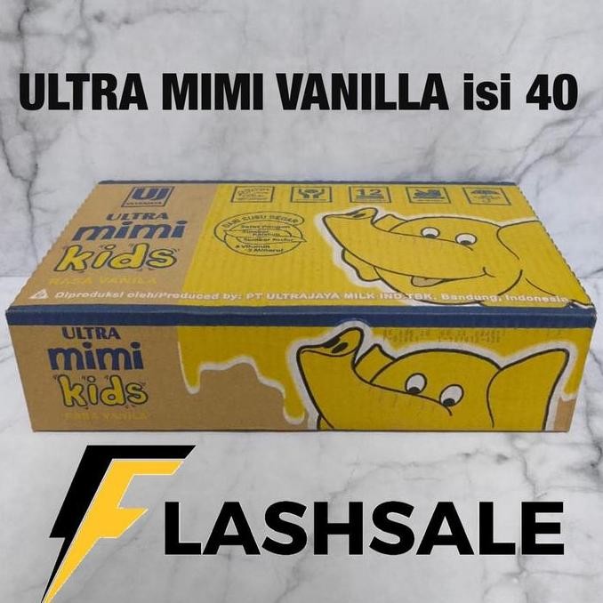 

Ultra Mimi Vanilla 125Ml Isi 40