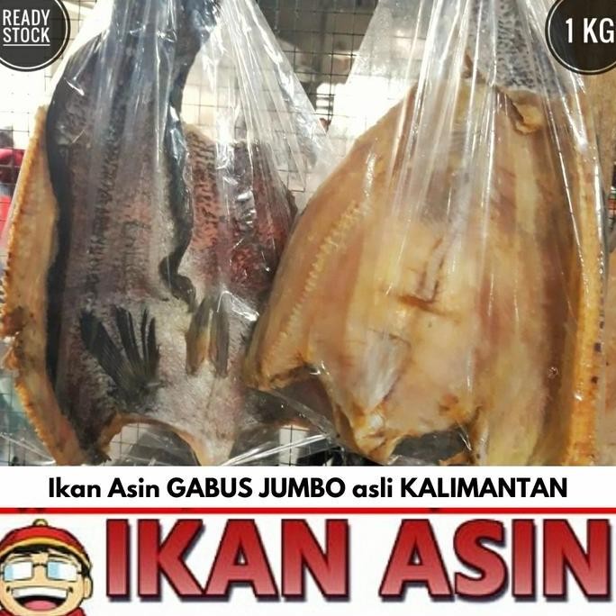 

Ikan Asin Gabus Asli Kalimantan 1 Kg