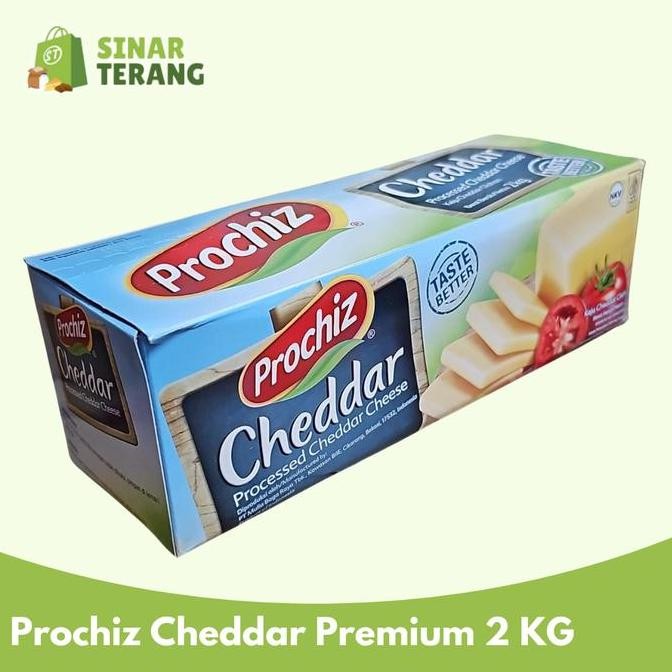 

Keju Cheddar Prochiz Premium Taste Better 2Kg
