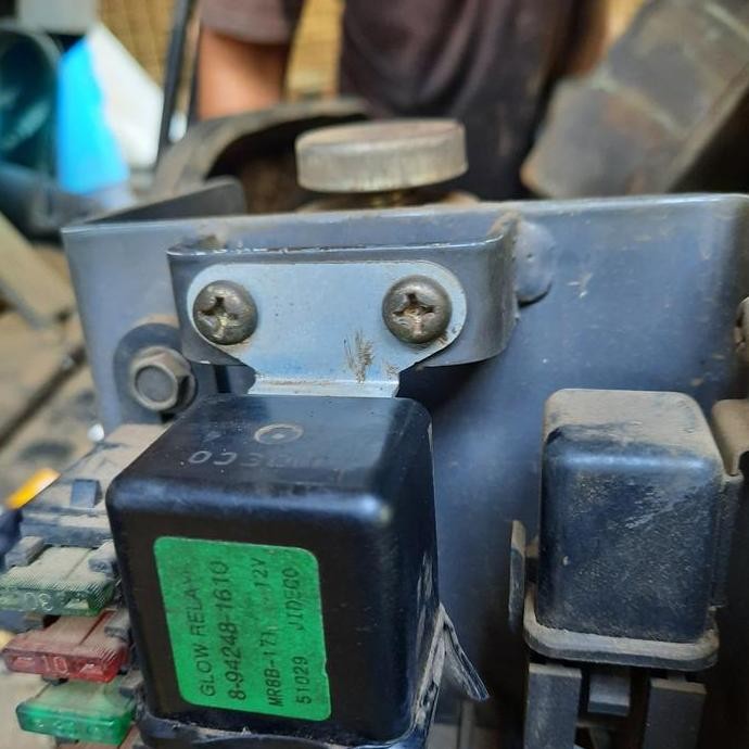 Glow relay forklift tcm