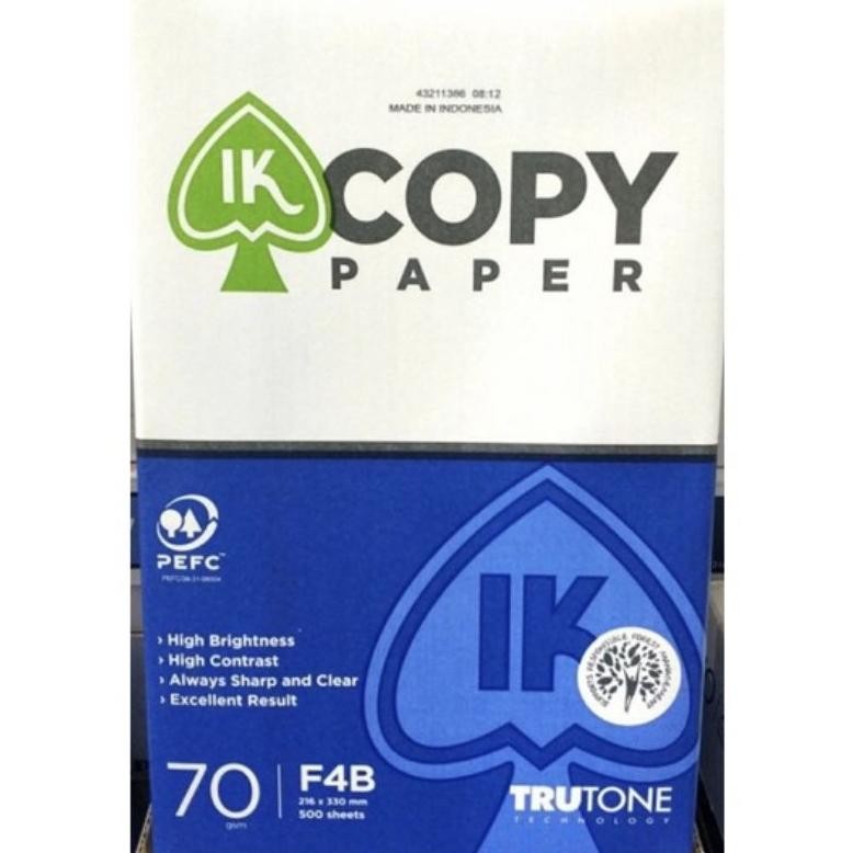 

JH8 KERTAS F4 70 COPY PAPER