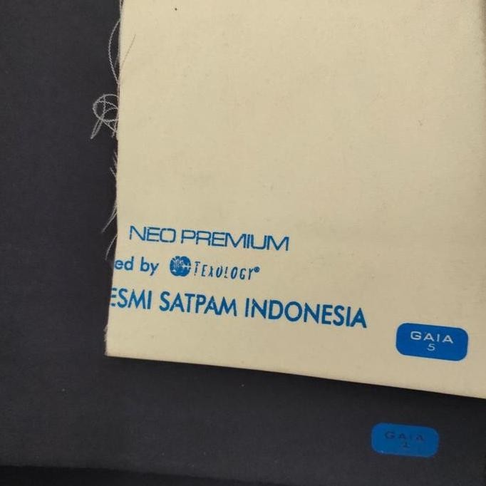 BAJU SERAGAM SATPAM - SECURITY CREM PDL SATU BAHAN GAIA NEO PREMIUM