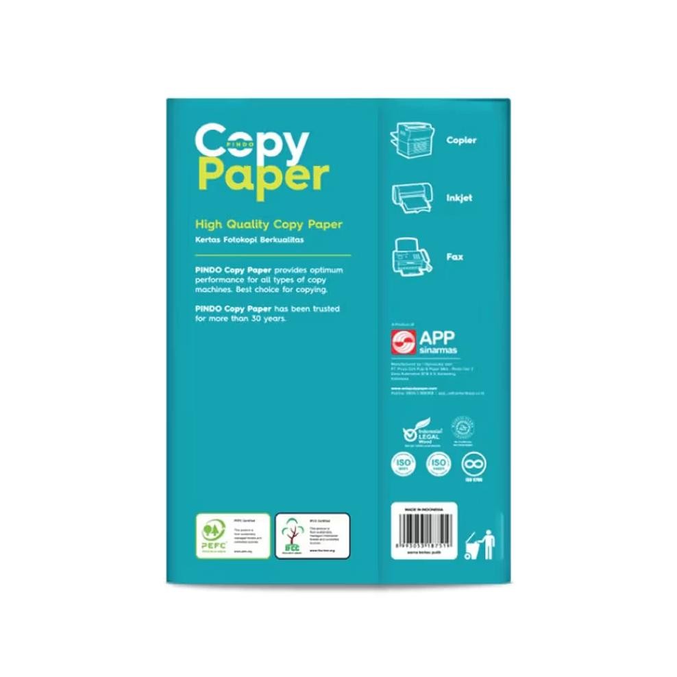 

JH8 (GOSEND /GRAB) Kertas HVS A4 75 gsm Putih Copy Paper 1 Dus (5 Rim)