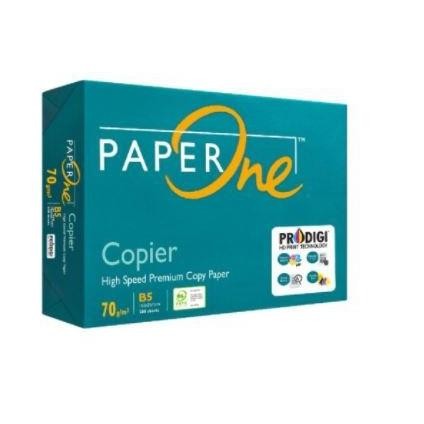 

JH8 PAPERONE UKURAN B5 70 gr - Termurah! Kertas Fotocopy Print PaperOne B5 70 Gr per Rim