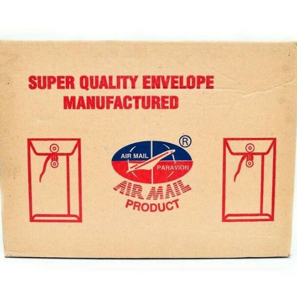 

JH8 Amplop Coklat Airmail 310 Tali atk
