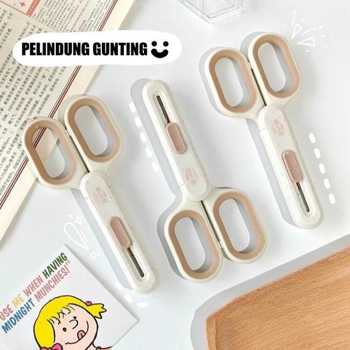 

ready !!! Oule Gunting Multifungsi Gunting Cutter 2 in 1 Stainless steel Scissors Portable