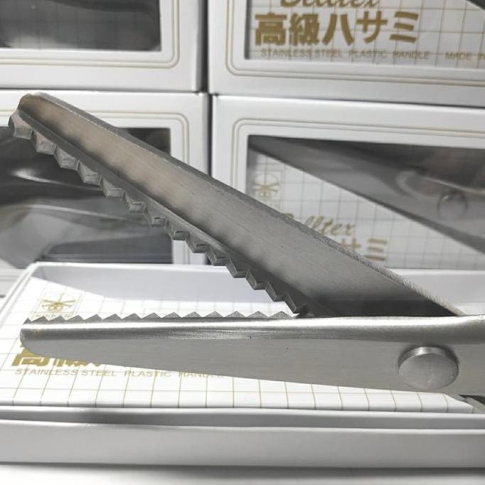 

ready !!! Gunting Kain Zigzag 9"-230mm Stainless Steel Plastic Handle