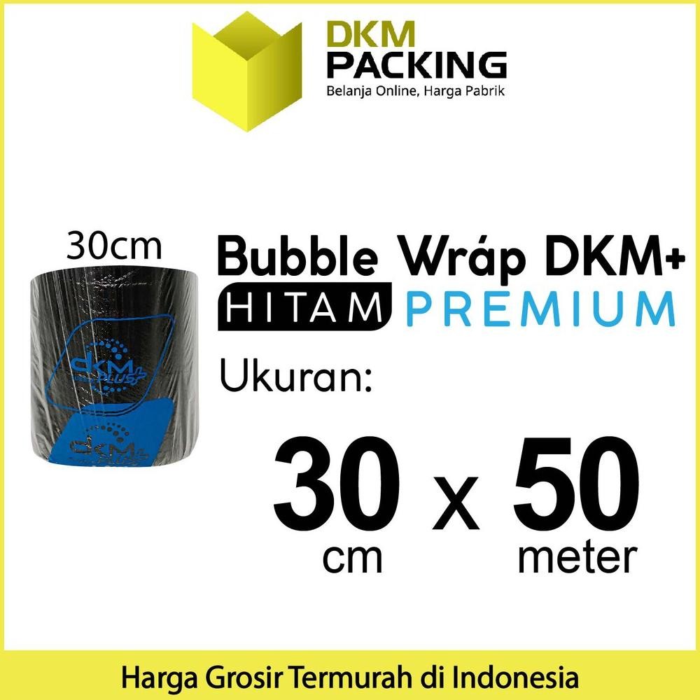 

JH8 Plastik Bubble Wrap Hitam 50 Meter Bubblewrap DKM PLUS Bubblewrap ROLL