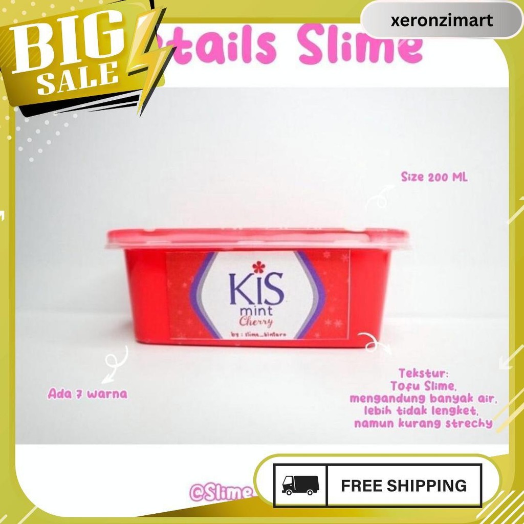 Candy Slime By Slime Bintaro || Tofu Slime || Slime Termurah | || Slime Berkualitas Termurah