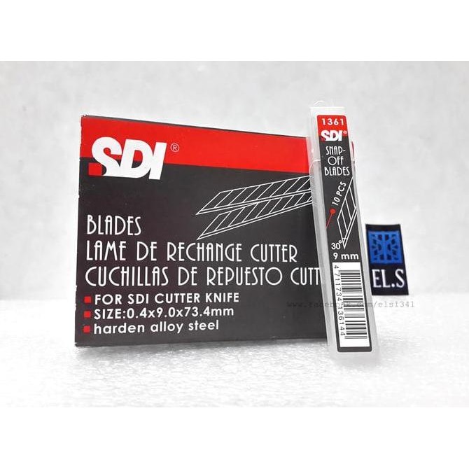 

ready !!! Refill /Isi Cutter Professional Cutter SDI 1361