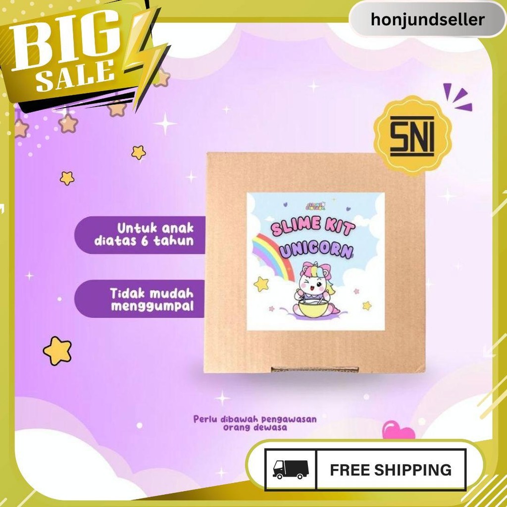 Slime Kit Unicorn By Slime Bintaro