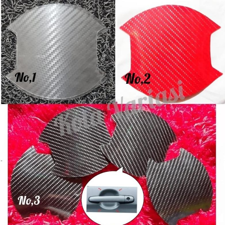 Outer Stiker Pelindung Pintu Mobil DFSK GLORY 560 CARBON 5D