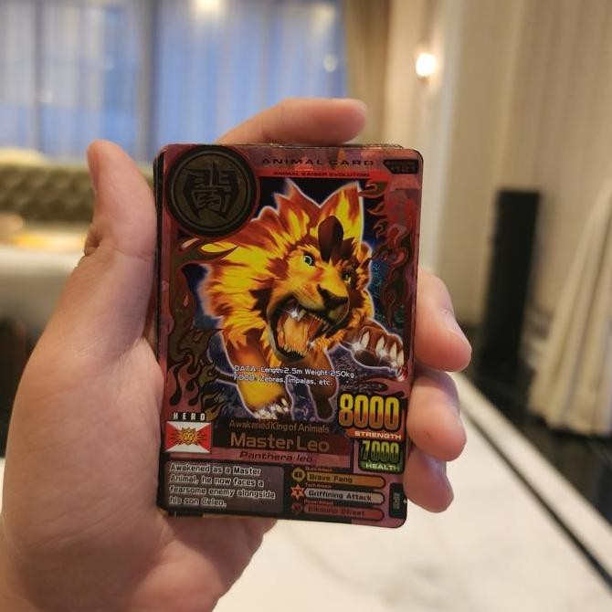 Kartu Master Leo Animal Kaiser Rare Original