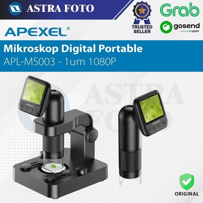 Apexel Mikroskop Digital Portable Microscope 1Um 1080P Apl-Ms003 Co