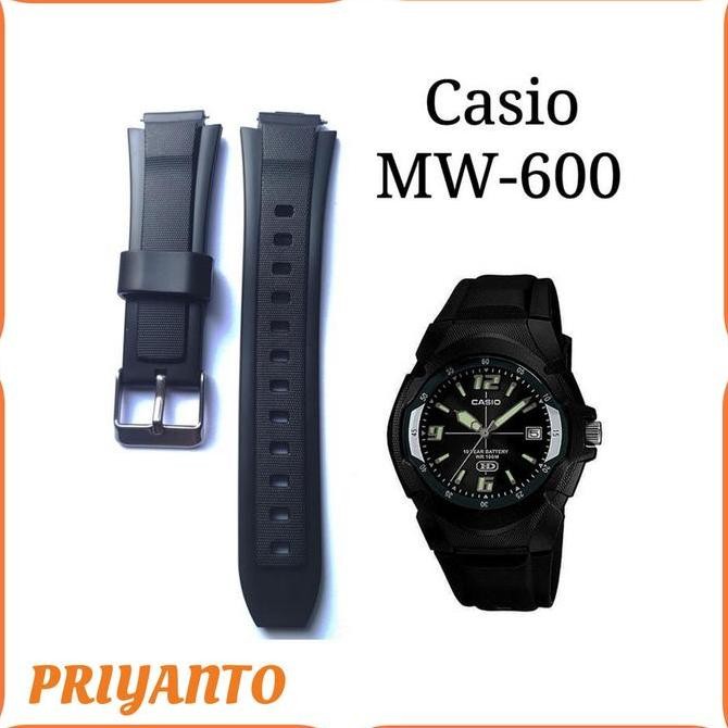 new  Tali Jam Tangan Casio MW 600 Mw600 Casio MW-600 Hitam