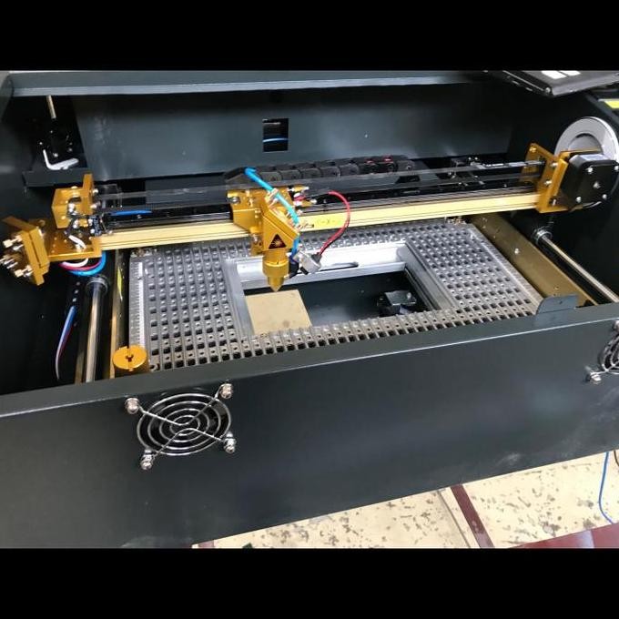 ready  Mesin laser cutting Potong Acrylic Mesin laser cnc co2 laser upgrade