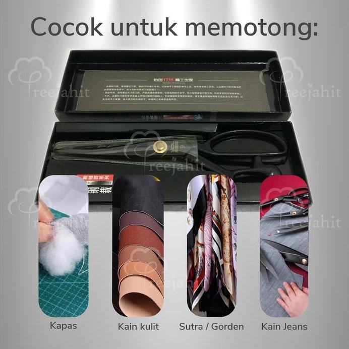 

ready !!! GUNTING KAIN "YDL" 9 INCH / GUNTING TAILOR