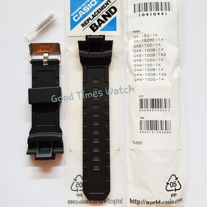new  STRAP G-SHOCK GA-150 GA-150MF GAS-100 GAW-100 Casio Original