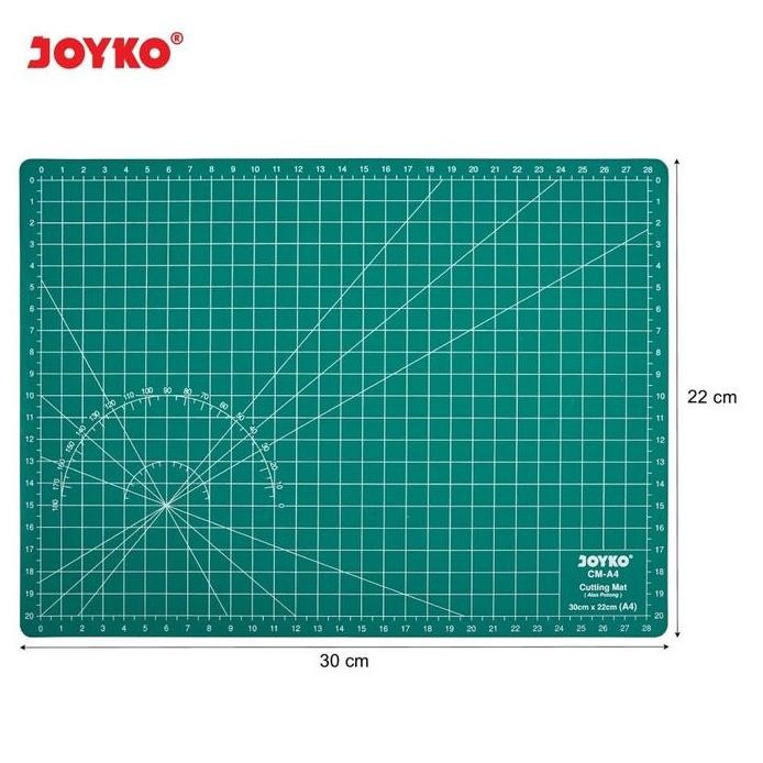 

ready !!! CUTTING MAT PAD / ALAS POTONG KERTAS A4 F4 JOYKO Merah Cutter