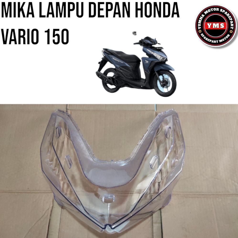 mika kaca lampu depan honda vario 150 led old merk narita mika depan vario 150 led old narita mika l