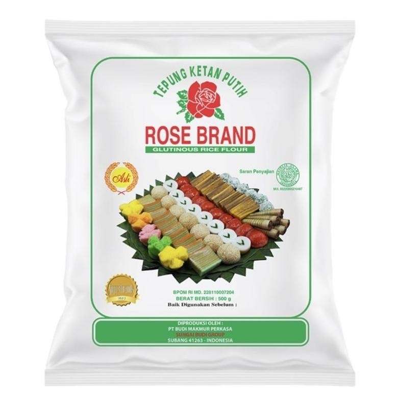

Promo Rose Brand Tepung Ketan Putih 500 G