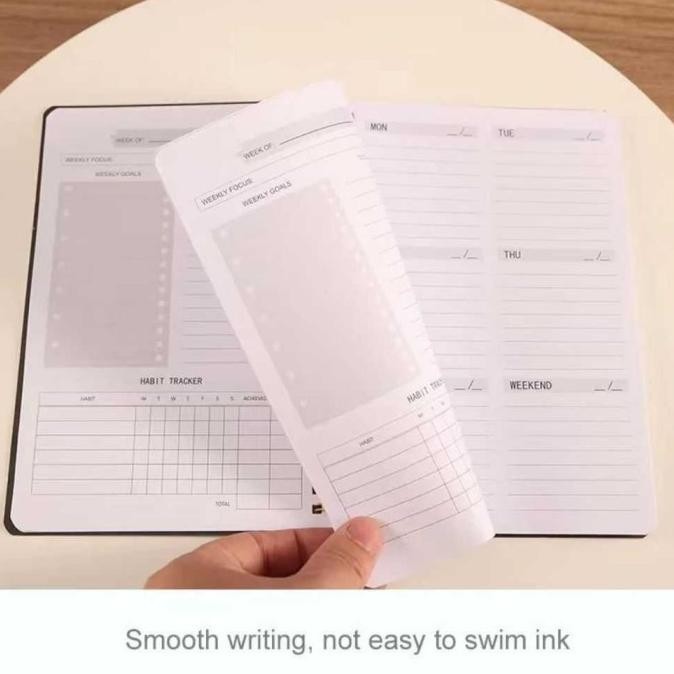 

ready !!! Buku Catatan Mingguan Weekly Planner Note 52 Sheets A5 - Q046