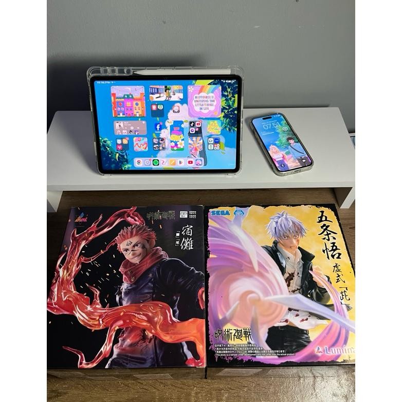 ACTION FIGURE - LUMINASTA GOJO MURASAKI & SUKUNA FUUGA