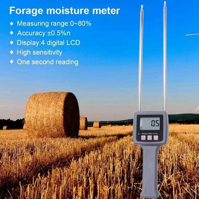 Moisture Meter TK100 Grain TK-100 MC Tester 0-80% Wide Range TK 100