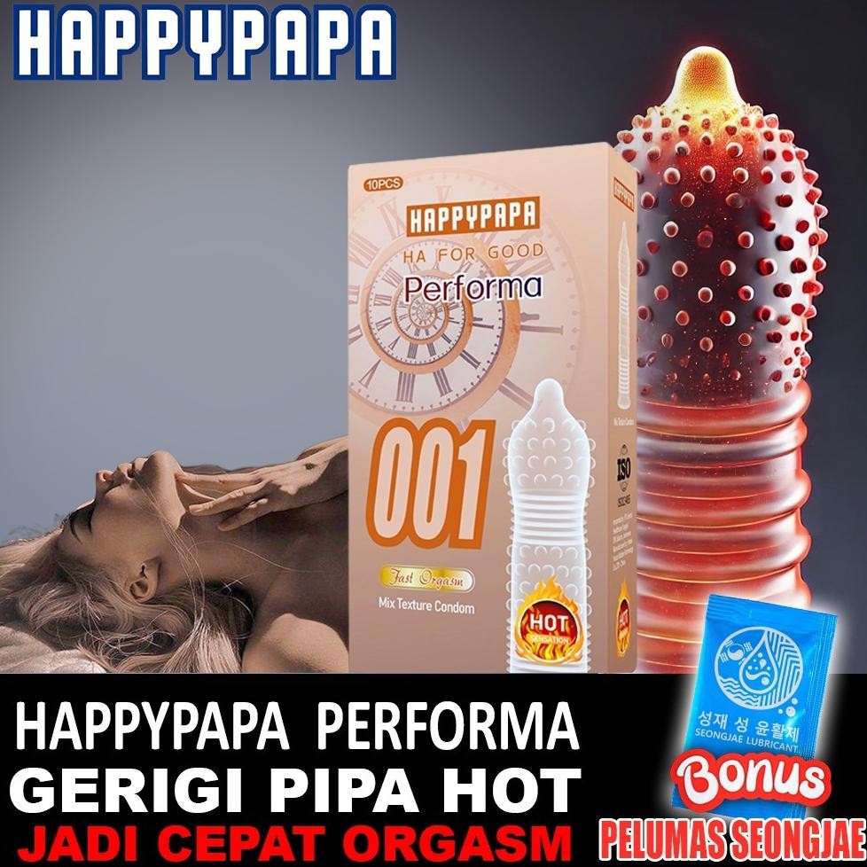 New Product Kondom 001 Varian Premium Tipis Gerigi Dan Berduri - Privasi Aman