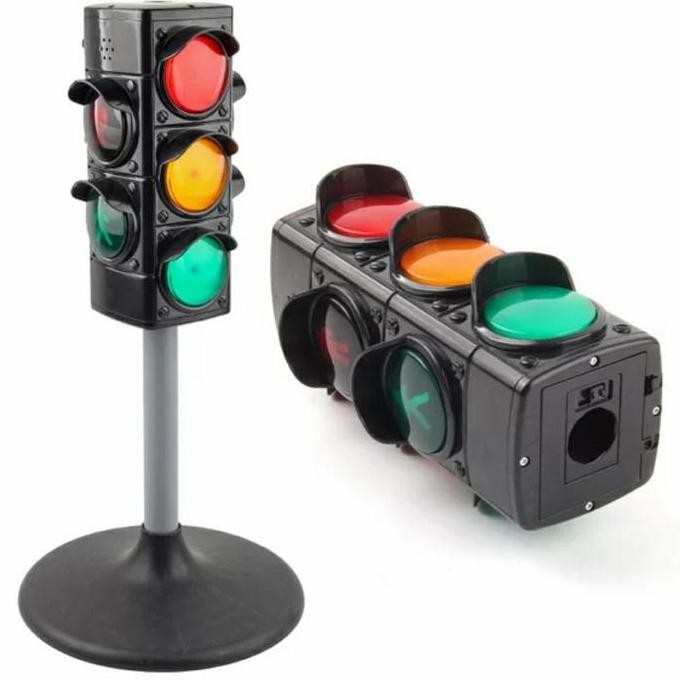 Traffic light mainan anak lampu merah traffic sign rambu lalu lintas ms