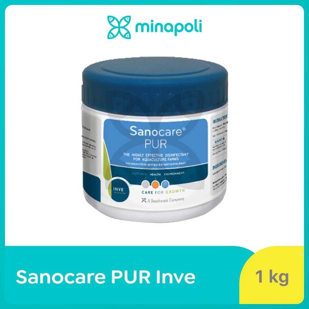Desinfektan Tambak Udang dan Ikan Sanocare PUR Inve Kemasan 1 kg AST