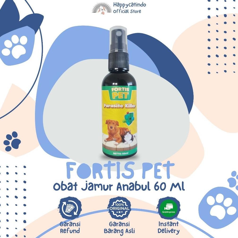 FORTIS PET PARASITE KILLER UNTUK MEMBASMI PARASITE DAN JAMUR AST