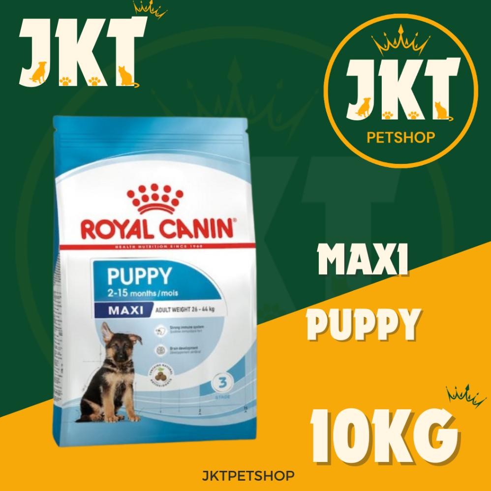 Royal Canin Maxi Puppy 10 kg Fresh pack / royal canin maxi puppy 15kg AST