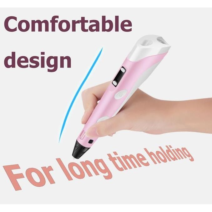 

Pena Cetak 3D/3D Printing Pen 3D Printer Arts Pen Making Doodle Arts Crafts USB Cable Intelligent Murah 3D Pen Free PLA Filament Seni Kabel USB Inteligent Murah Pena 3D Gratis PLA Filamen PM