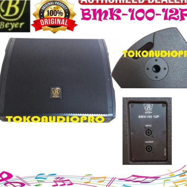 Beyer Bmk100 Speaker Pasif Monitor Panggung Beyer Bmk100 Stage Monitor 10 12 15