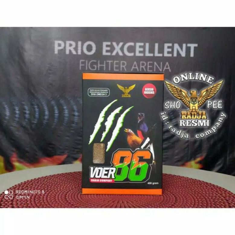 [VOER 86 PREMIUM] VOER 86 COKLAT PRODUK RADJA COMPANY PAKAN BURUNG BERKUALITAS TINGGI AST