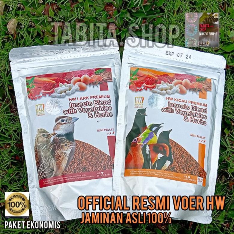 VOER HW PREMIUM, VOER KICAU PREMIUM BRANJANGAN,MURAI, WAMBI MINI, HWAMEI AST