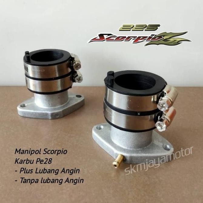 INTAKE MANIPOL MANIPUL SCORPIO KARBU PE28 INTEK SCORPIO PE28 ORIGINAL DAN TERPERCAYA