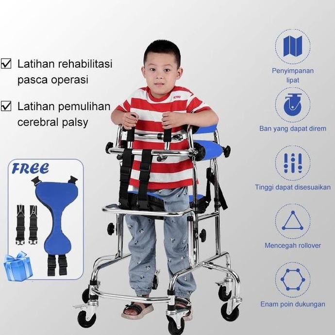Cod&Garansi Walker Anak Cerebral Palsy/Ketinggian Yang Dapat