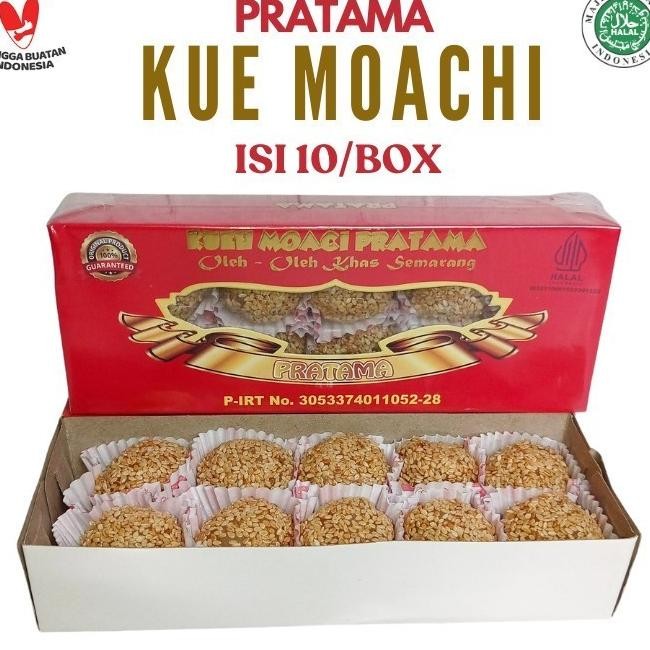 

Kue Moaci Wijen Lembut Moci Mochi Oleh Oleh Khas Semarang Merk Pratama